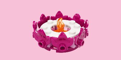 Free LEGO Candle